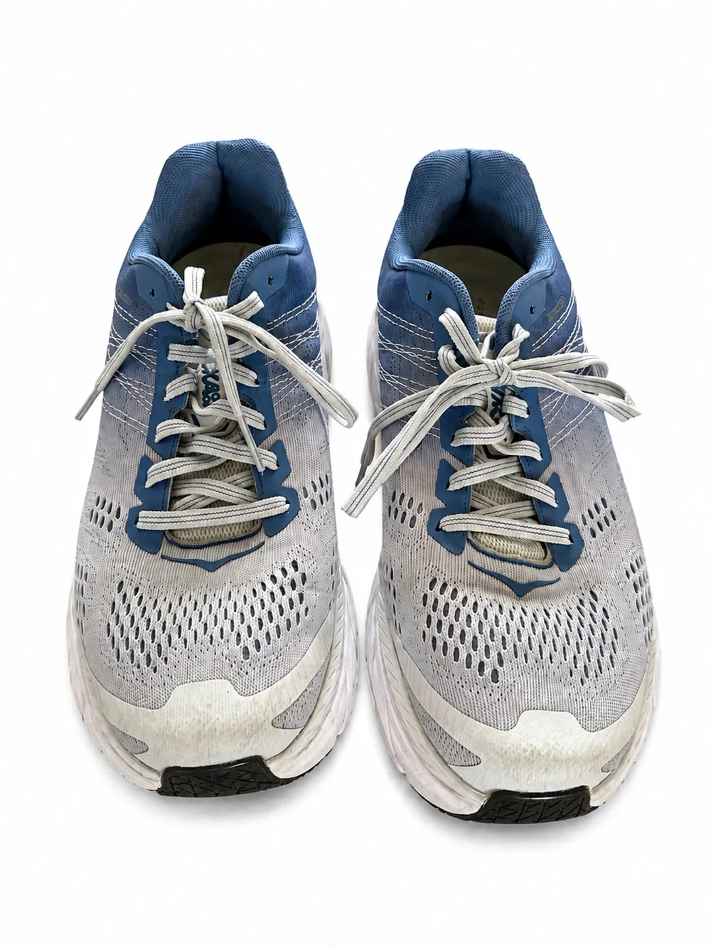 Hoka Women's Athletic Shoes in Blue and Gray